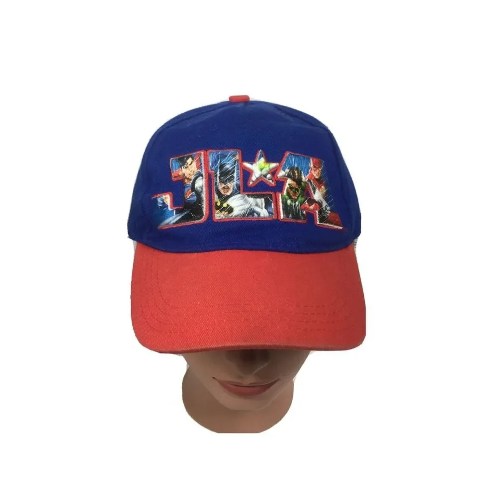 JLA Justice‎ League America Youth Hat DC Comics StrapBack Baseball Cap